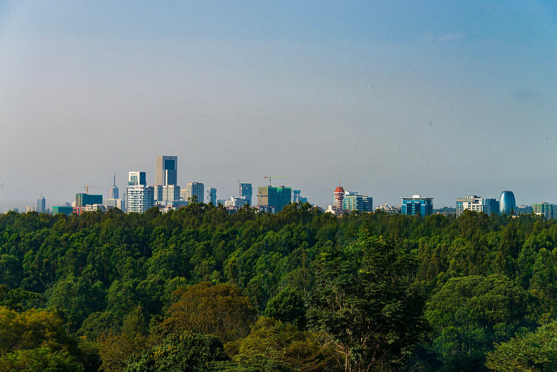Nairobi skyline